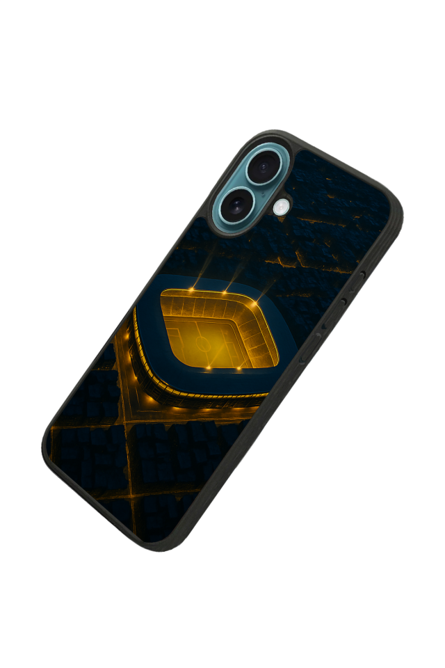 iPhone 16 Plus Uyumlu Fenerbahce Tasarımlı Glossy Premium Kılıf