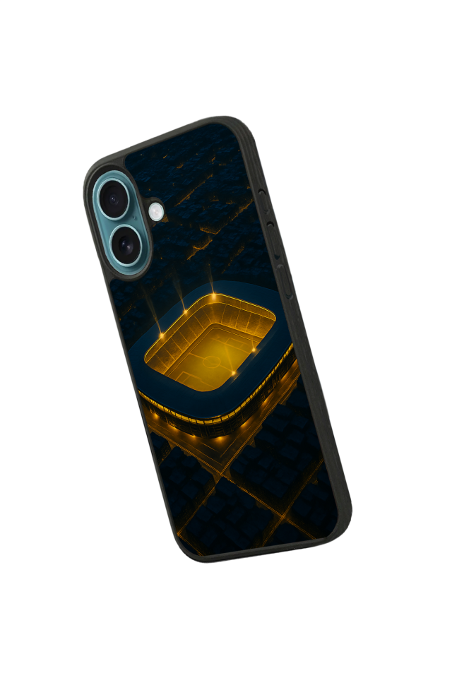 iPhone 16 Plus Uyumlu Fenerbahce Tasarımlı Glossy Premium Kılıf