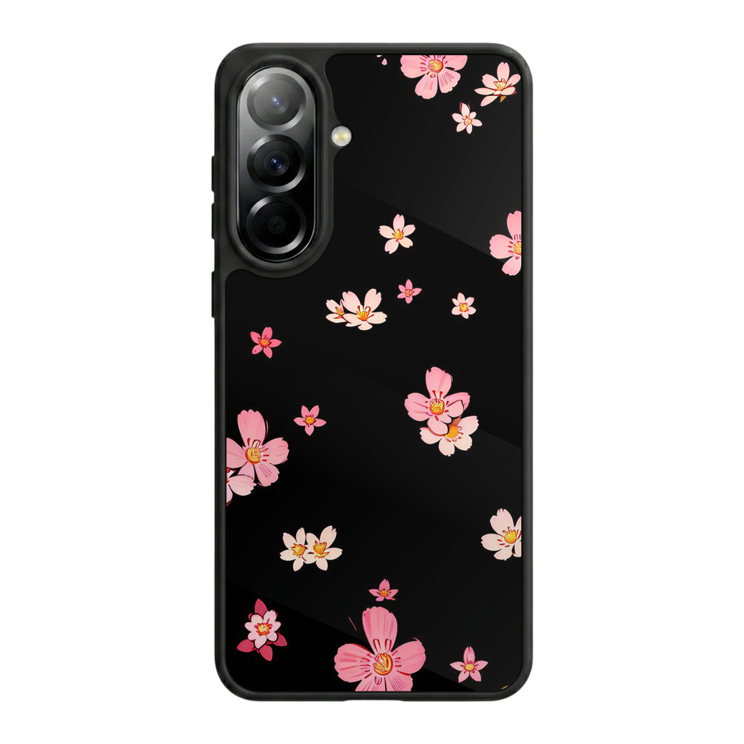 Samsung Galaxy A37 Uyumlu Floral Tasarımlı Glossy Premium Kılıf
