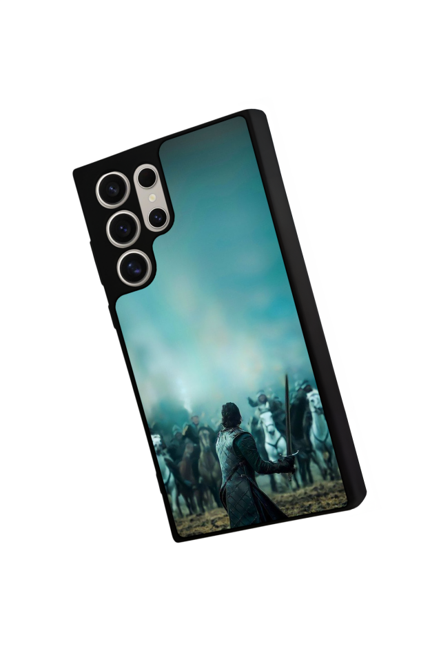 Samsung Galaxy S22 Ultra Uyumlu GameOfThrones Tasarımlı Glossy Premium Kılıf