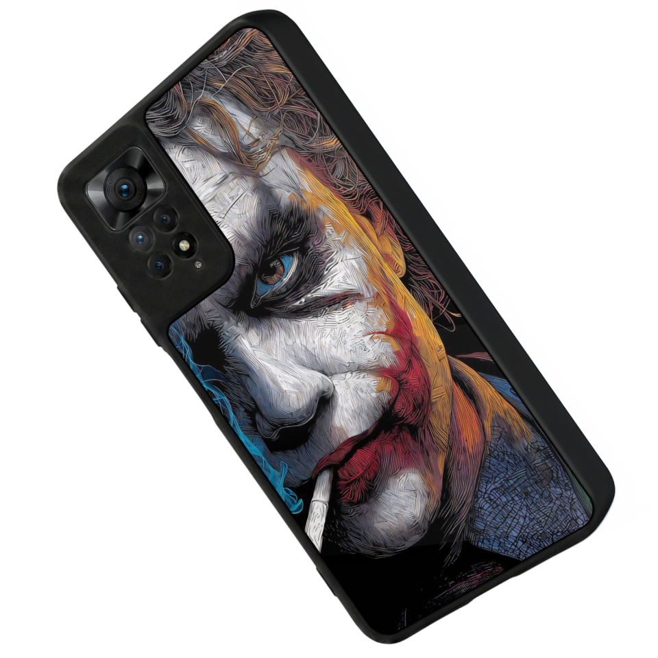 Xiaomi Redmi Note 11 Pro Uyumlu Joker Tasarımlı Glossy Premium Kılıf