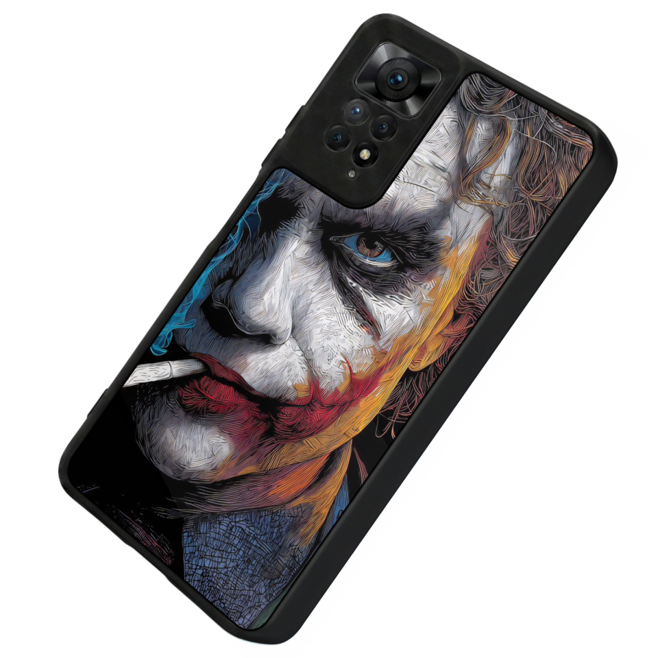 Xiaomi Redmi Note 11 Pro Uyumlu Joker Tasarımlı Glossy Premium Kılıf