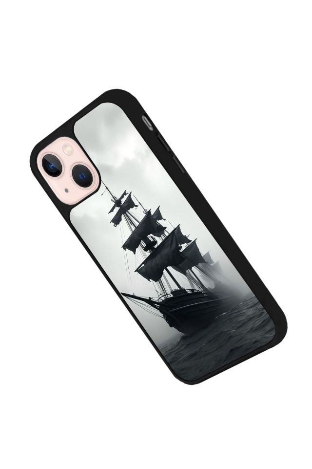 iPhone 14 Plus Uyumlu Korsan Tasarımlı Glossy Premium Kılıf