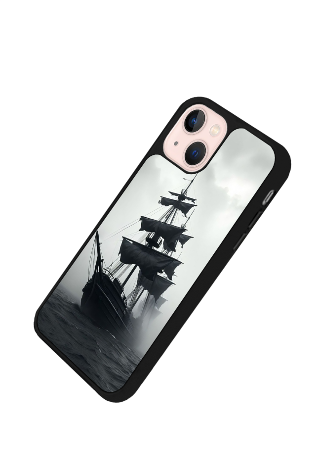 iPhone 14 Plus Uyumlu Korsan Tasarımlı Glossy Premium Kılıf