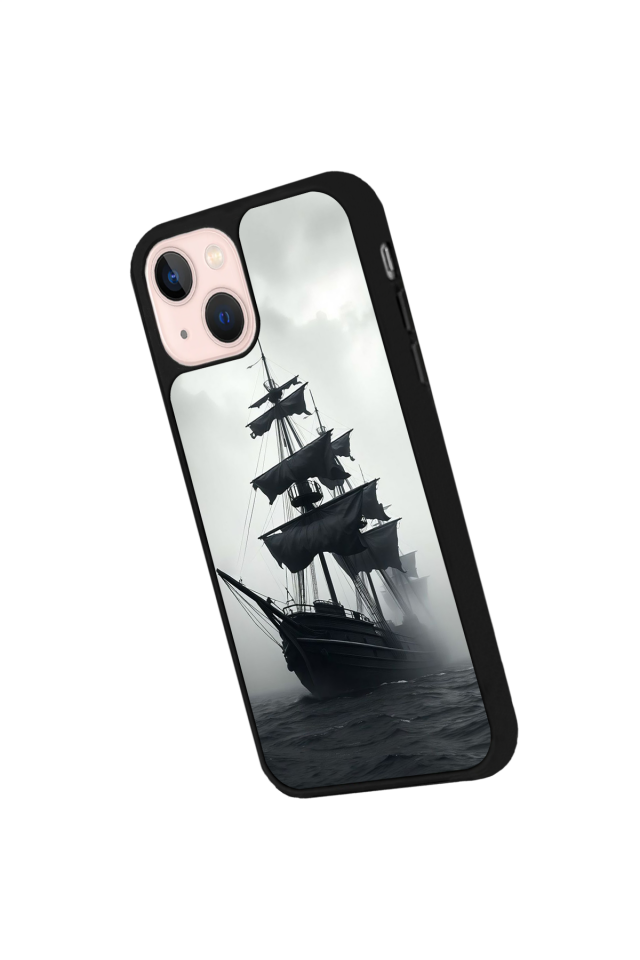 iPhone 14 Plus Uyumlu Korsan Tasarımlı Glossy Premium Kılıf