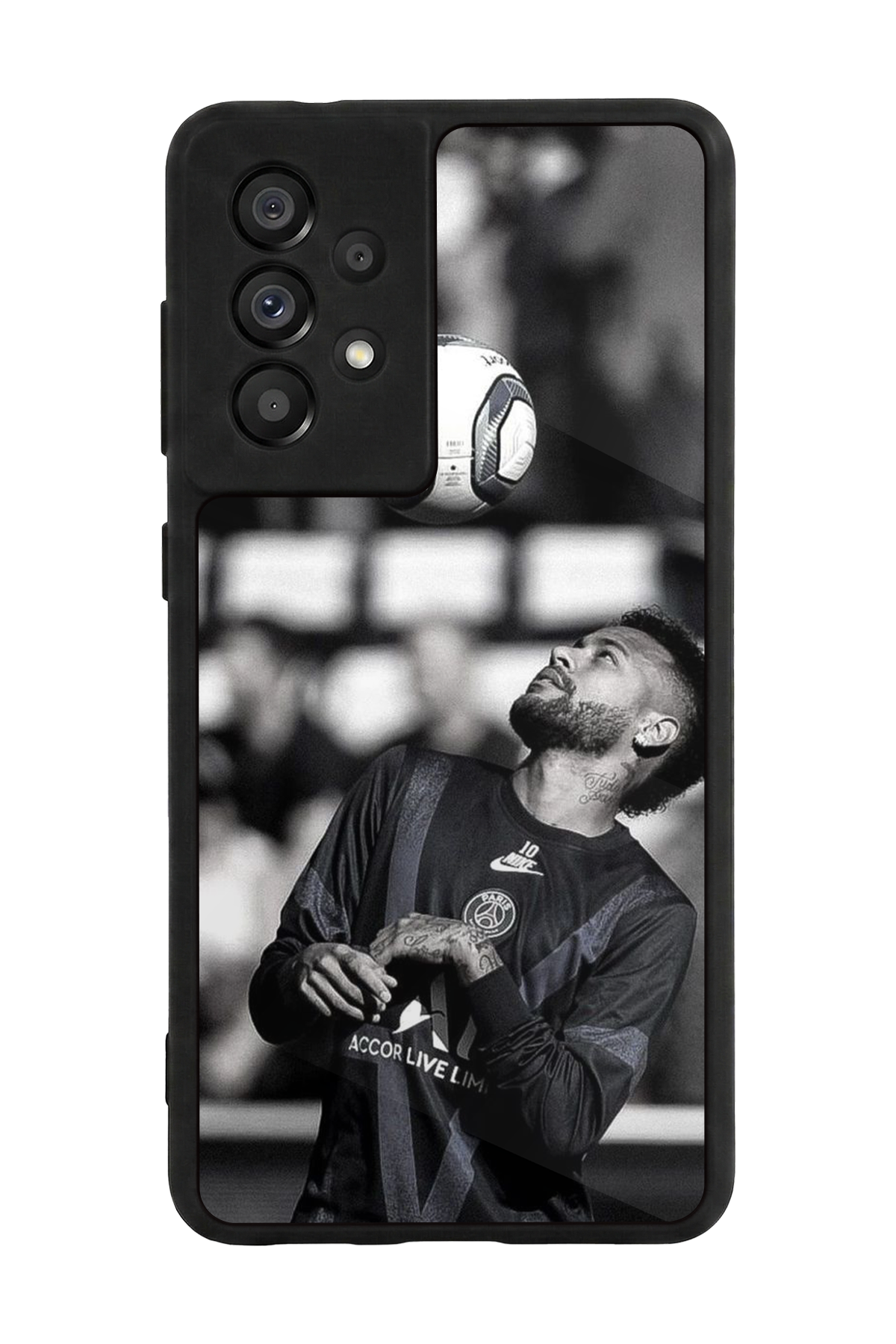 Samsung Galaxy A73 Uyumlu Neymar Tasarımlı Glossy Premium Kılıf