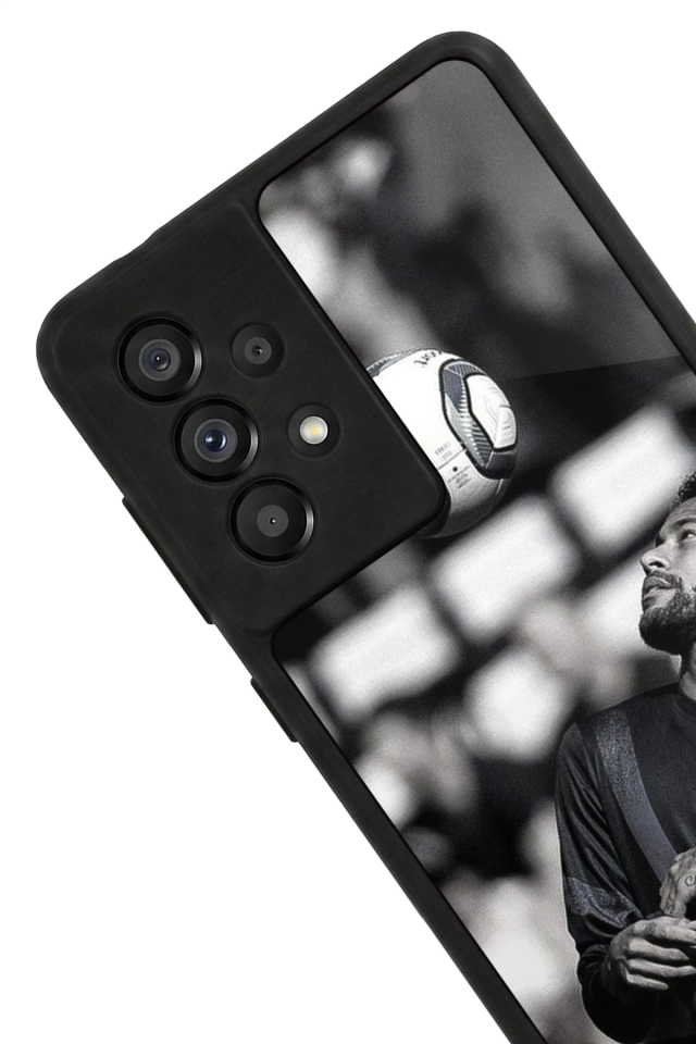Samsung Galaxy A73 Uyumlu Neymar Tasarımlı Glossy Premium Kılıf
