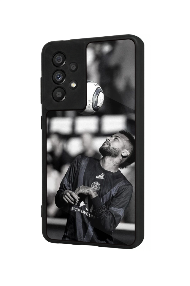Samsung Galaxy A73 Uyumlu Neymar Tasarımlı Glossy Premium Kılıf