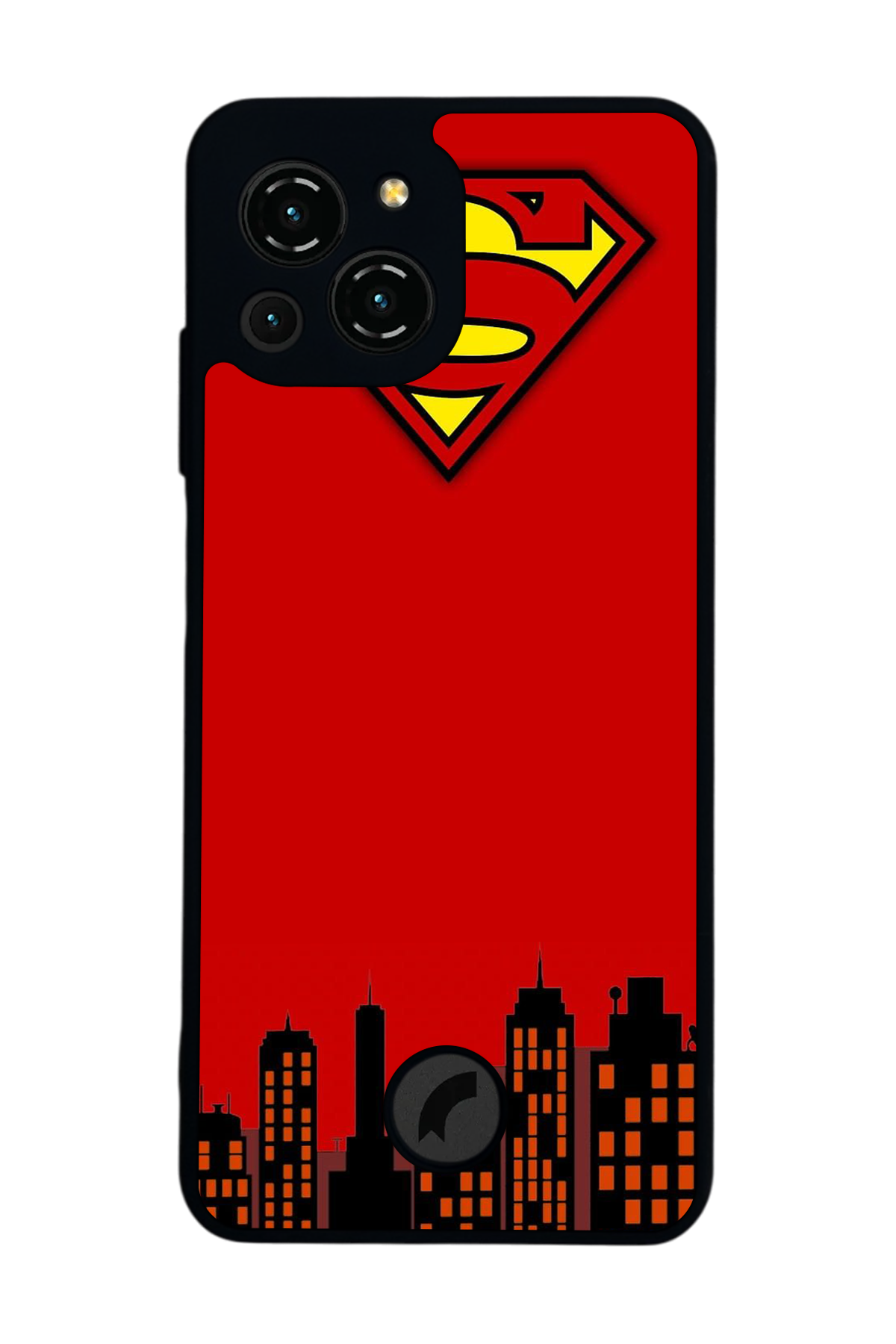 Reeder S23 Pro Max Uyumlu Superman Tasarımlı Glossy Premium Kılıf