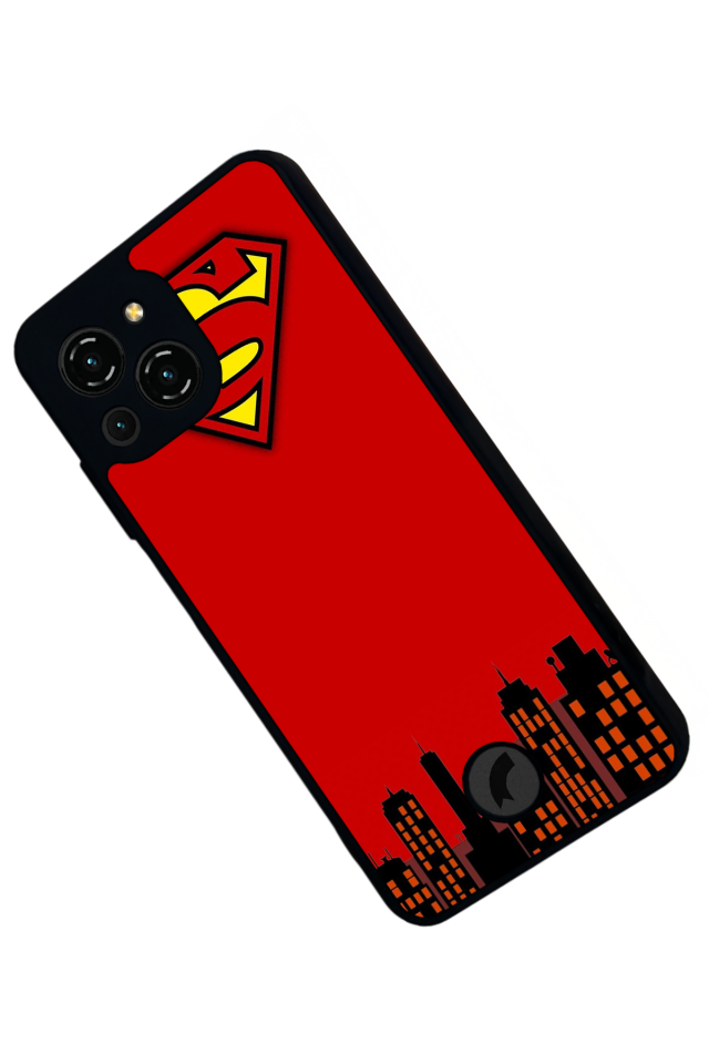 Reeder S23 Pro Max Uyumlu Superman Tasarımlı Glossy Premium Kılıf