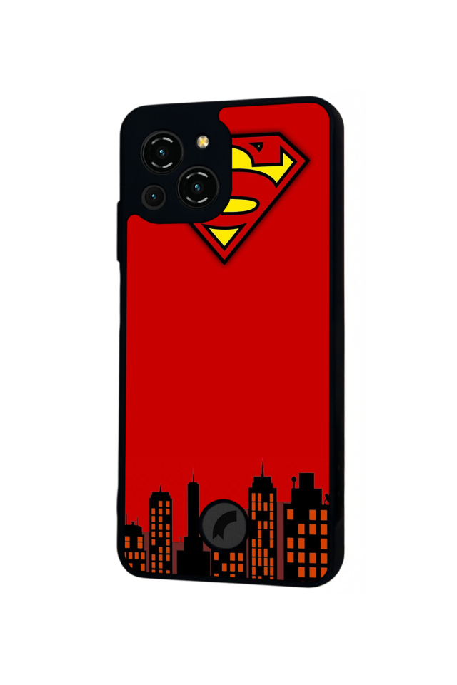 Reeder S23 Pro Max Uyumlu Superman Tasarımlı Glossy Premium Kılıf