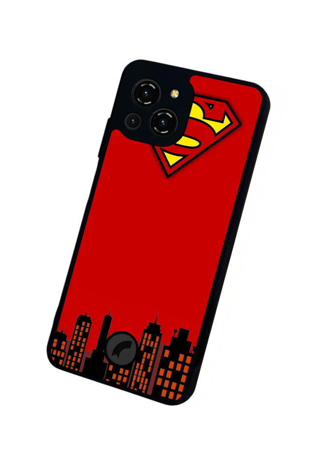 Reeder S23 Pro Max Uyumlu Superman Tasarımlı Glossy Premium Kılıf