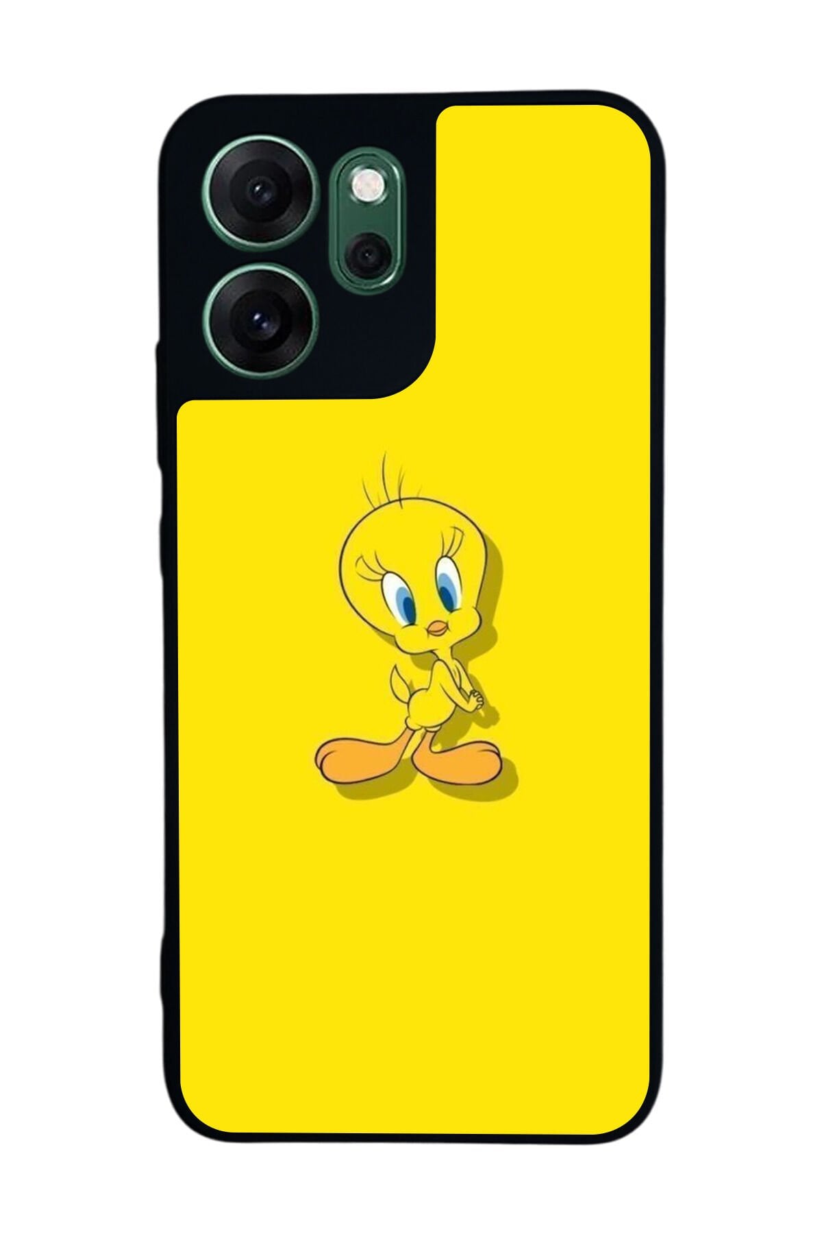 Oppo Reno 14F Uyumlu Tweety Tasarımlı Glossy Premium Kılıf