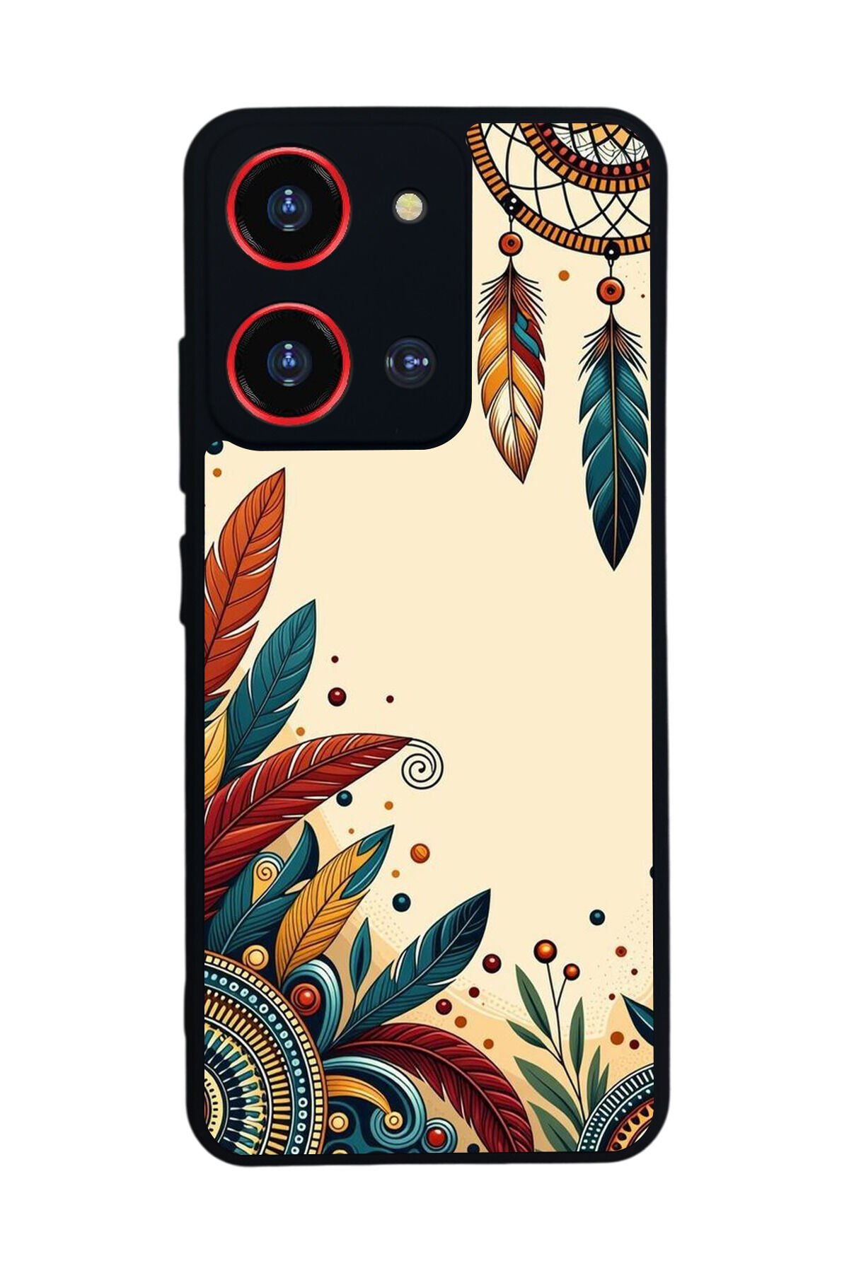 Reeder S19 Max Pro S ZOOM Uyumlu Mandala Tasarımlı Glossy Premium Kılıf