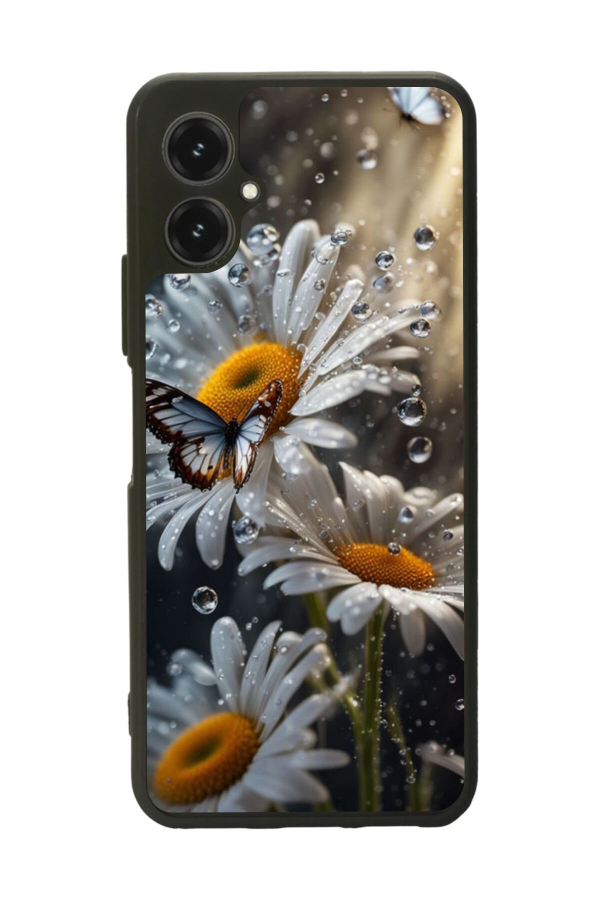 Omix X5 Uyumlu Cicek Tasarımlı Glossy Premium Kılıf