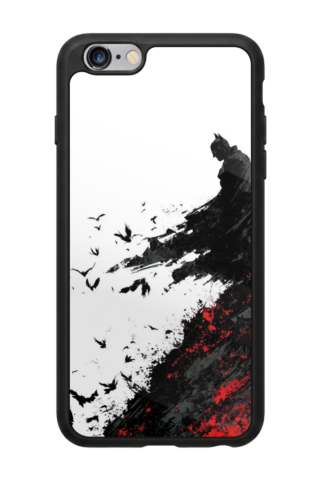 iPhone 6s Plus Uyumlu Batman Tasarımlı Glossy Premium Kılıf