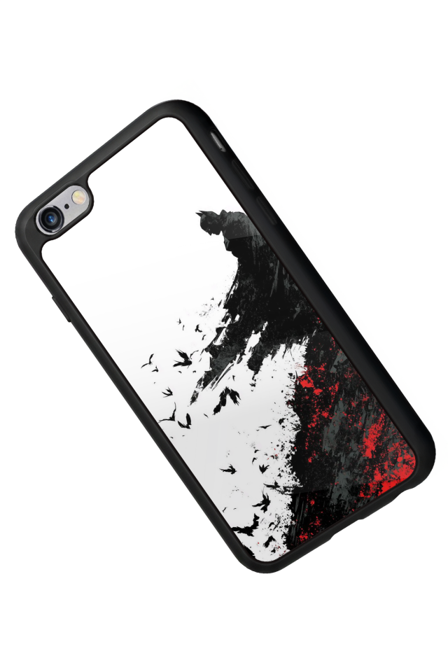 iPhone 6s Plus Uyumlu Batman Tasarımlı Glossy Premium Kılıf