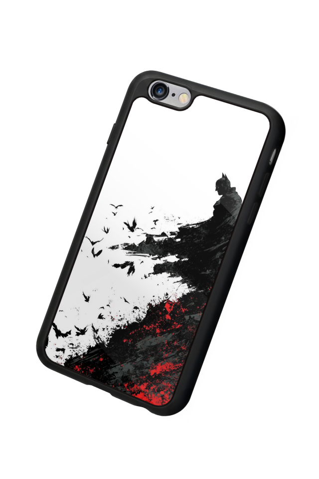 iPhone 6s Plus Uyumlu Batman Tasarımlı Glossy Premium Kılıf
