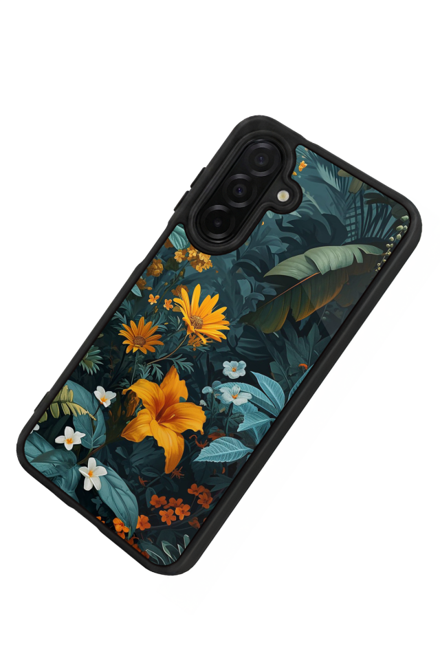 Samsung Galaxy A26 Uyumlu Botanik Tasarımlı Glossy Premium Kılıf