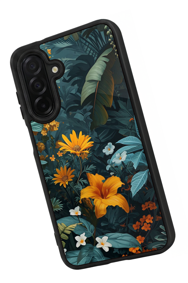 Samsung Galaxy A26 Uyumlu Botanik Tasarımlı Glossy Premium Kılıf