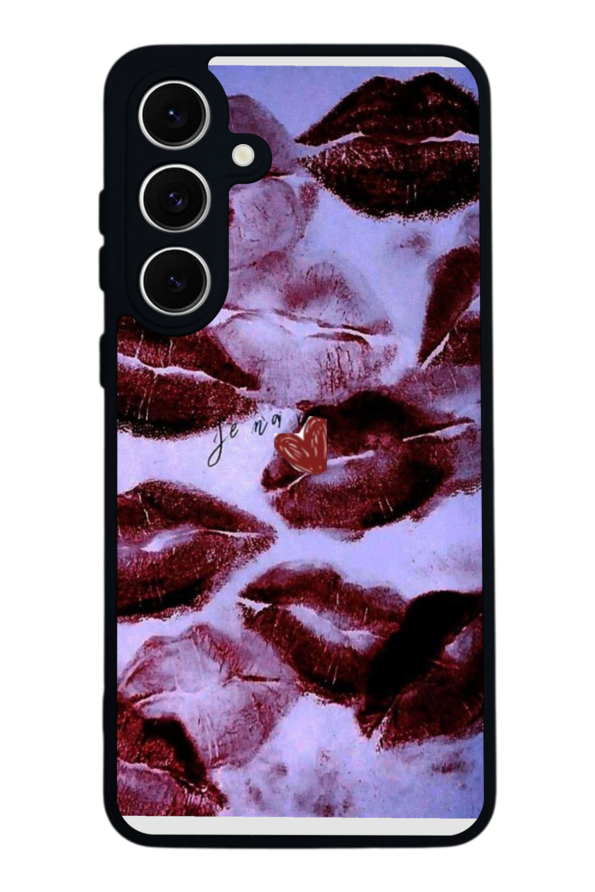 Samsung Galaxy S24 FE Uyumlu Dudak Tasarımlı Glossy Premium Kılıf
