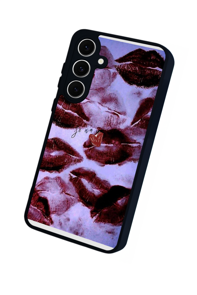 Samsung Galaxy S24 FE Uyumlu Dudak Tasarımlı Glossy Premium Kılıf