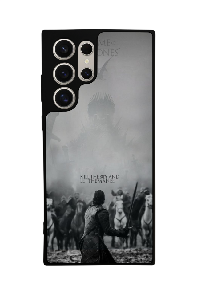 Samsung Galaxy S22 Ultra Uyumlu GameOfThrones Tasarımlı Glossy Premium Kılıf