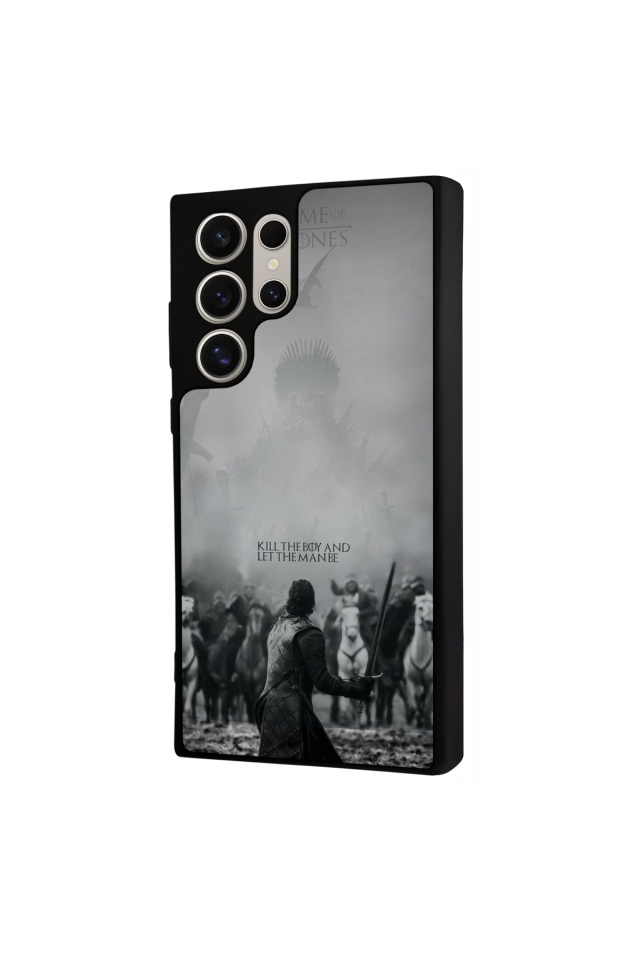 Samsung Galaxy S22 Ultra Uyumlu GameOfThrones Tasarımlı Glossy Premium Kılıf