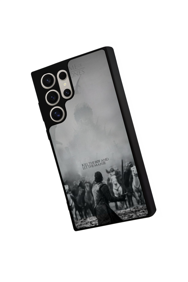 Samsung Galaxy S22 Ultra Uyumlu GameOfThrones Tasarımlı Glossy Premium Kılıf