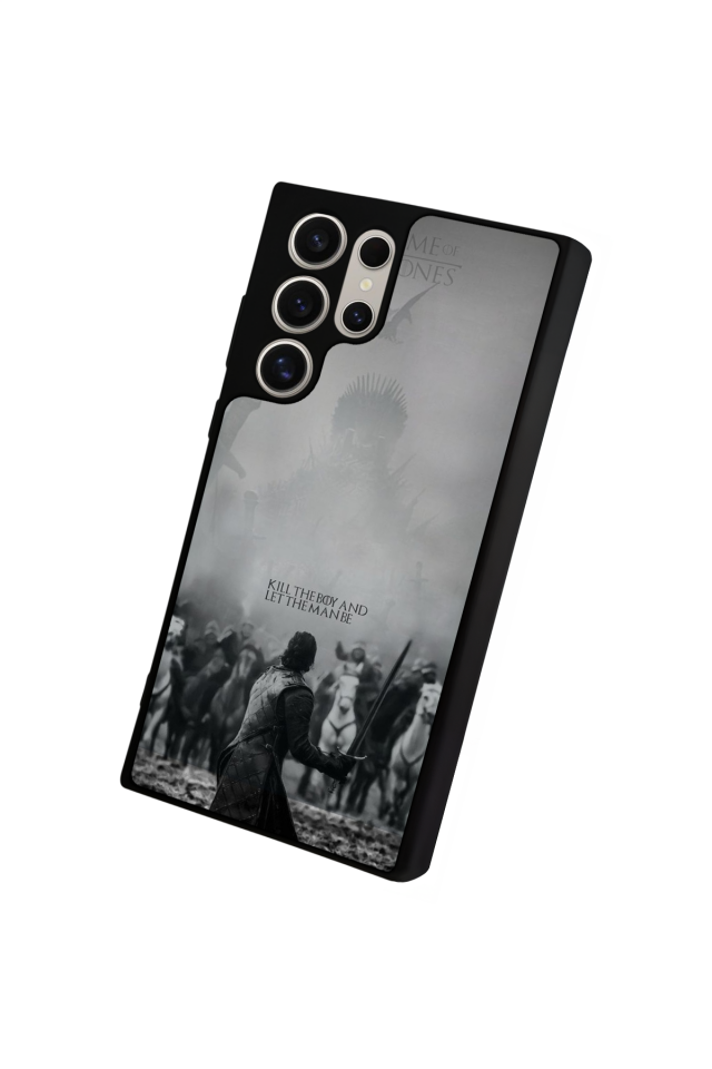 Samsung Galaxy S22 Ultra Uyumlu GameOfThrones Tasarımlı Glossy Premium Kılıf