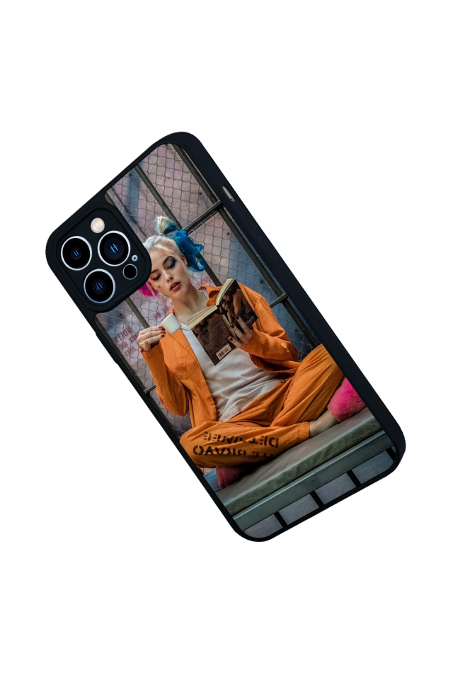 iPhone 13 Pro Max Uyumlu HarleyQueen Tasarımlı Glossy Premium Kılıf