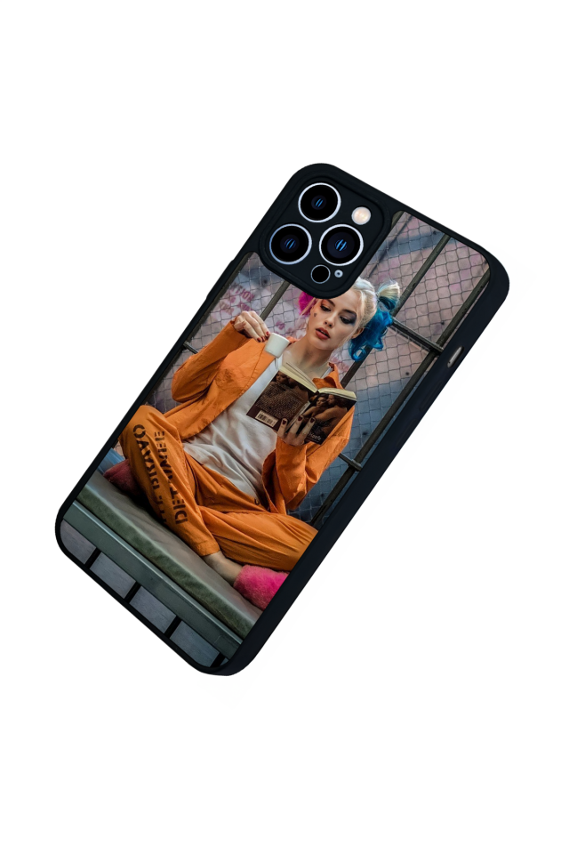 iPhone 13 Pro Max Uyumlu HarleyQueen Tasarımlı Glossy Premium Kılıf