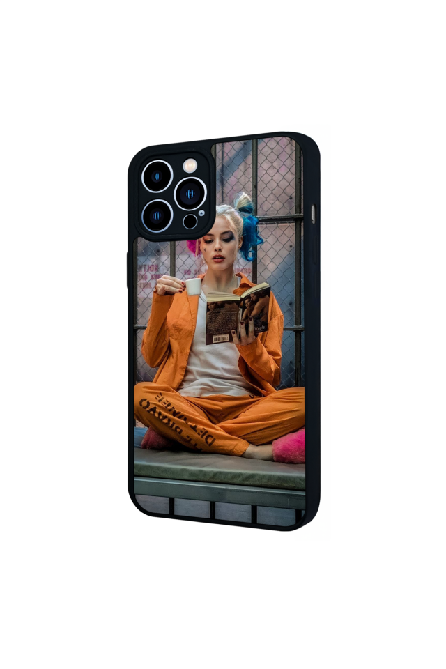 iPhone 13 Pro Max Uyumlu HarleyQueen Tasarımlı Glossy Premium Kılıf