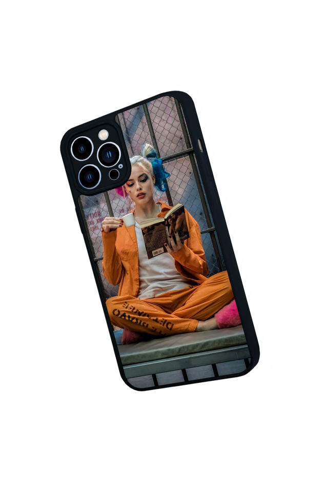 iPhone 13 Pro Max Uyumlu HarleyQueen Tasarımlı Glossy Premium Kılıf