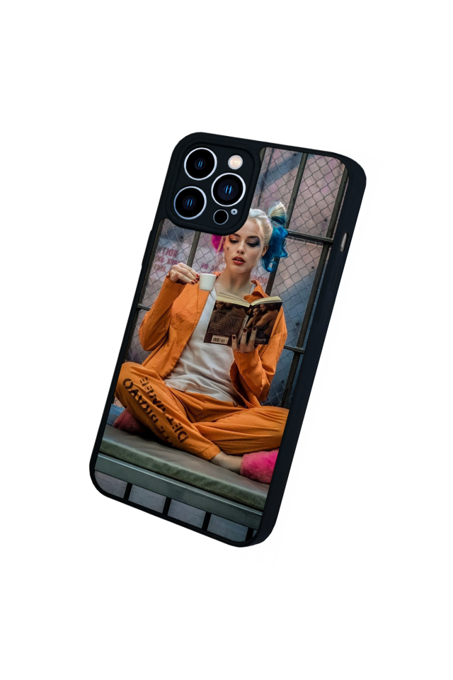 iPhone 13 Pro Max Uyumlu HarleyQueen Tasarımlı Glossy Premium Kılıf