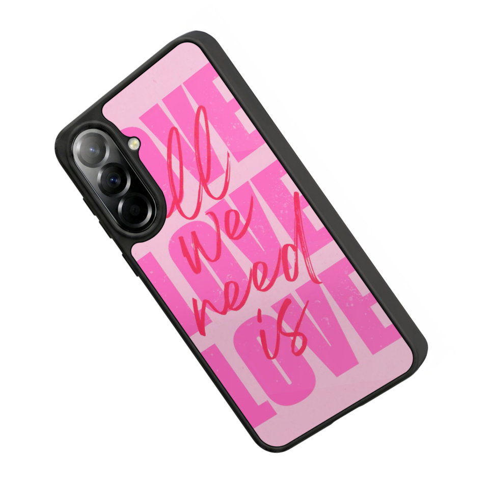 Samsung Galaxy A57 Uyumlu Love Tasarımlı Glossy Premium Kılıf