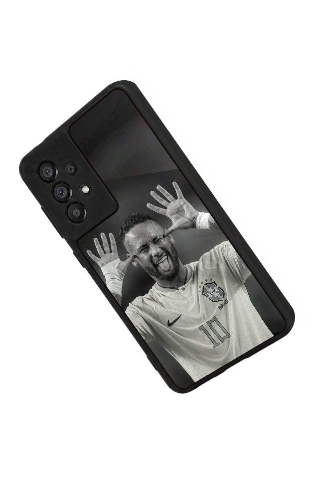 Samsung Galaxy A73 Uyumlu Neymar Tasarımlı Glossy Premium Kılıf