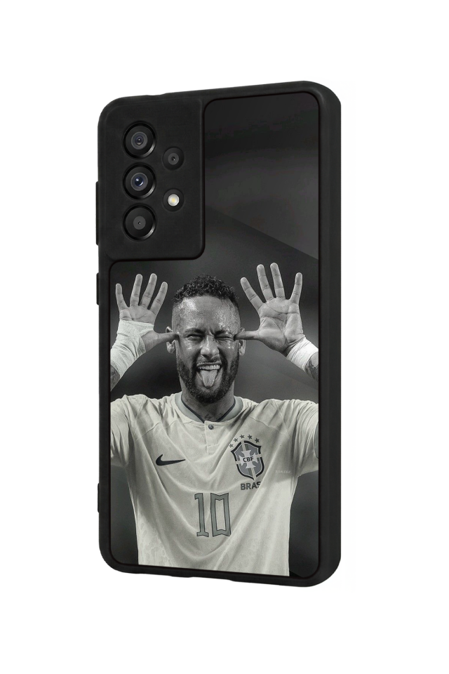 Samsung Galaxy A73 Uyumlu Neymar Tasarımlı Glossy Premium Kılıf