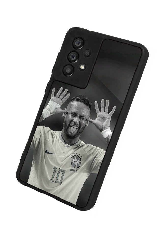 Samsung Galaxy A73 Uyumlu Neymar Tasarımlı Glossy Premium Kılıf