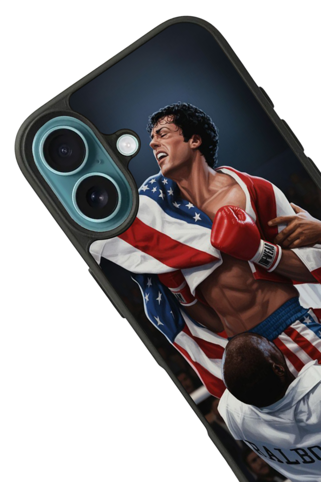 iPhone 16 Plus Uyumlu Rocky Tasarımlı Glossy Premium Kılıf