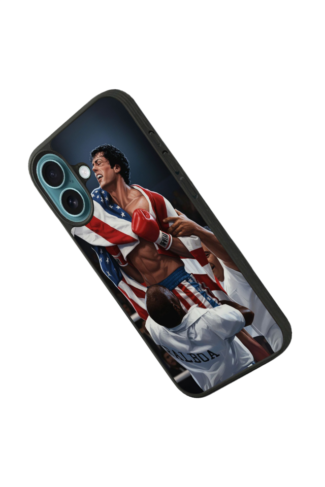 iPhone 16 Plus Uyumlu Rocky Tasarımlı Glossy Premium Kılıf