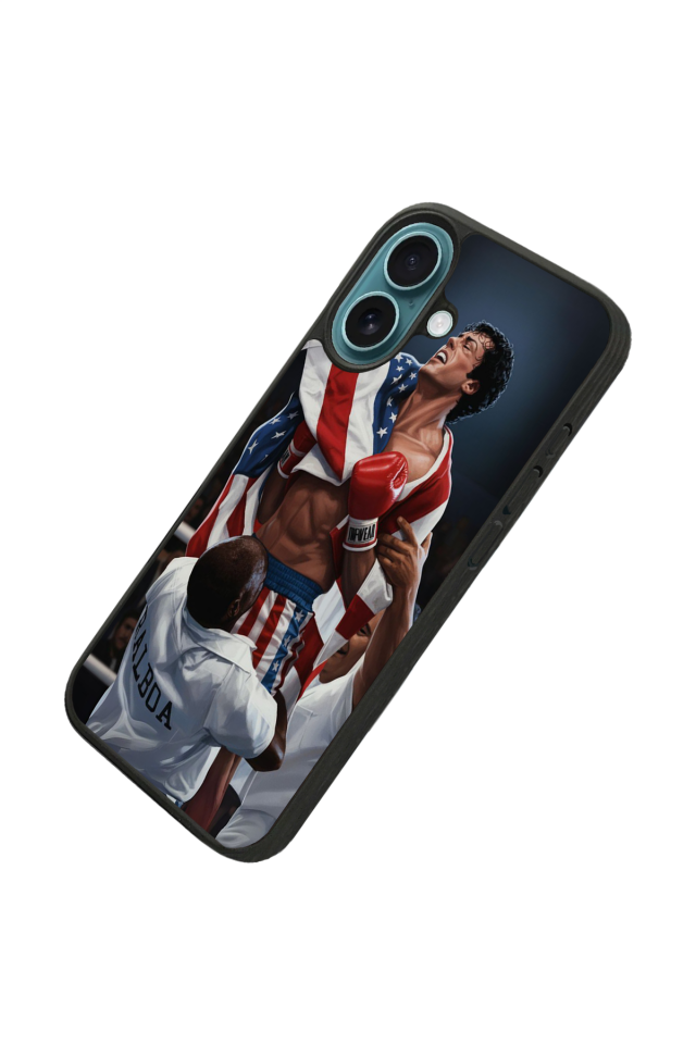 iPhone 16 Plus Uyumlu Rocky Tasarımlı Glossy Premium Kılıf