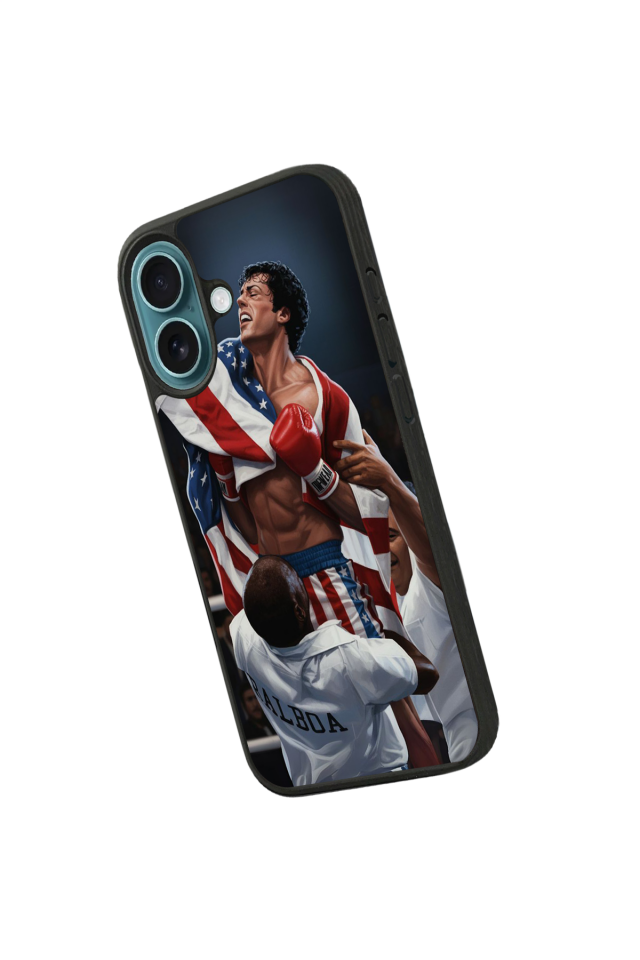 iPhone 16 Plus Uyumlu Rocky Tasarımlı Glossy Premium Kılıf