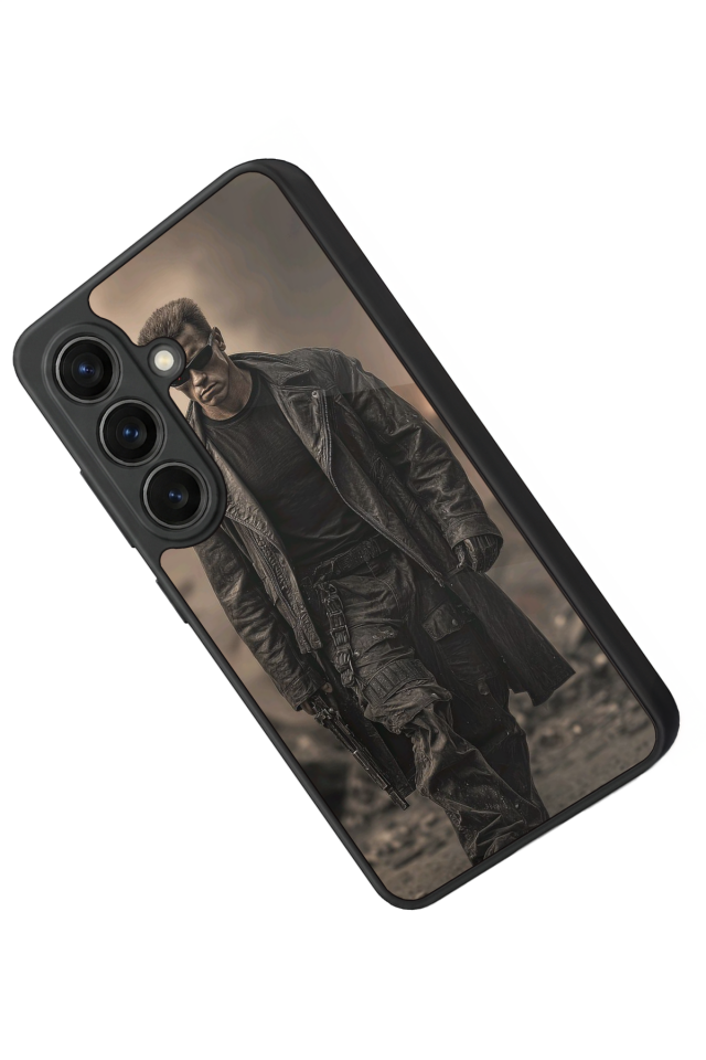 Samsung Galaxy S26 Uyumlu Terminator Tasarımlı Glossy Premium Kılıf