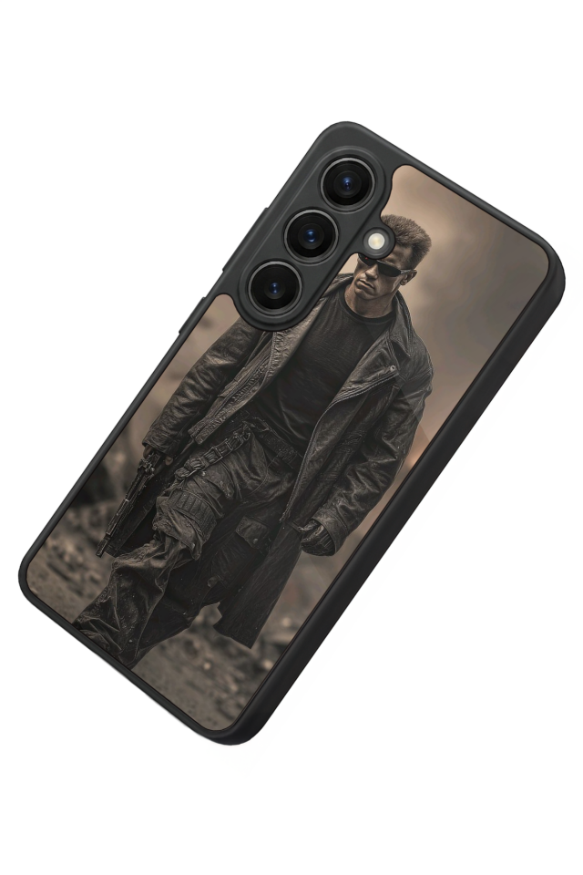 Samsung Galaxy S26 Uyumlu Terminator Tasarımlı Glossy Premium Kılıf