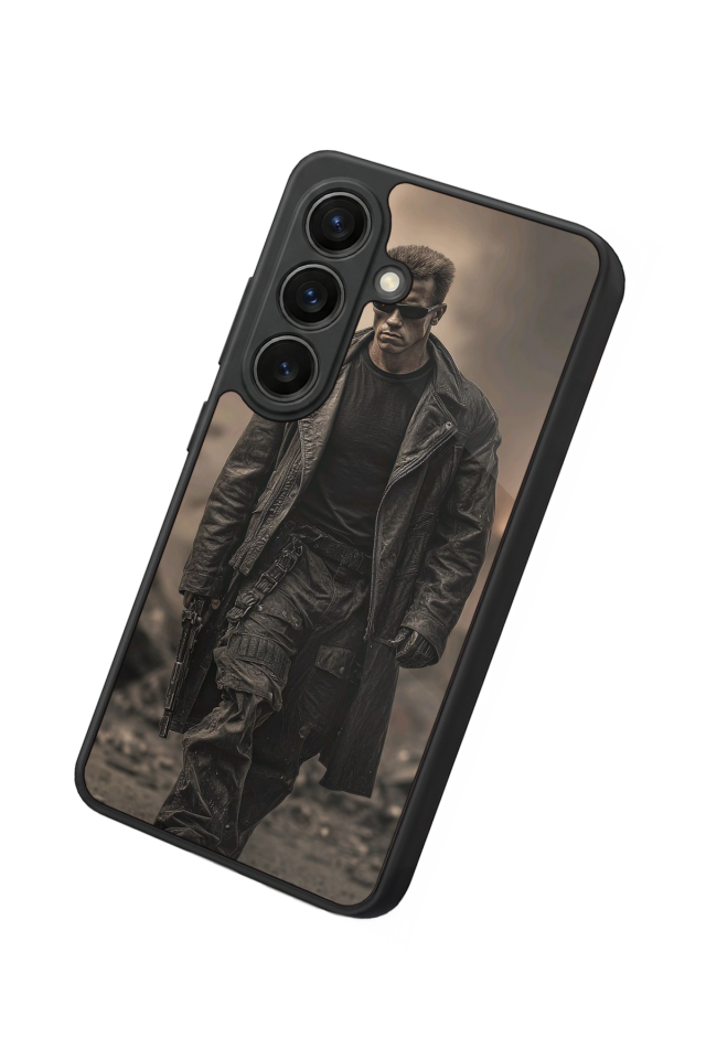 Samsung Galaxy S26 Uyumlu Terminator Tasarımlı Glossy Premium Kılıf