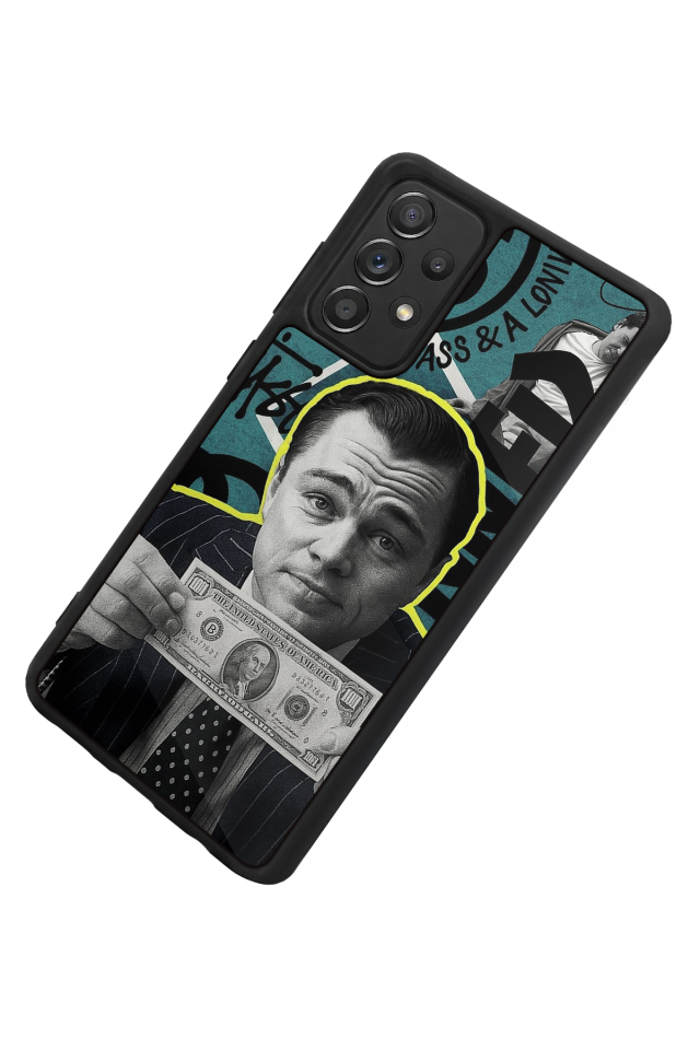 Samsung Galaxy A72 Uyumlu TheWolf Tasarımlı Glossy Premium Kılıf