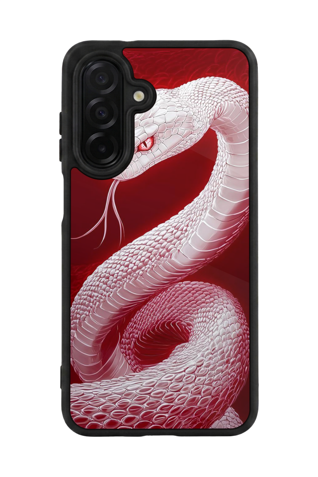 Samsung Galaxy A36 Uyumlu Yılan Tasarımlı Glossy Premium Kılıf