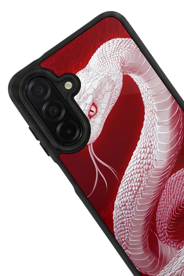 Samsung Galaxy A36 Uyumlu Yılan Tasarımlı Glossy Premium Kılıf