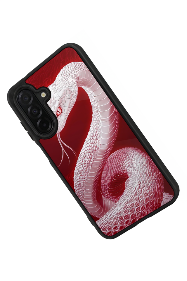 Samsung Galaxy A36 Uyumlu Yılan Tasarımlı Glossy Premium Kılıf